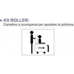 KIT ROLLER, carrello per...